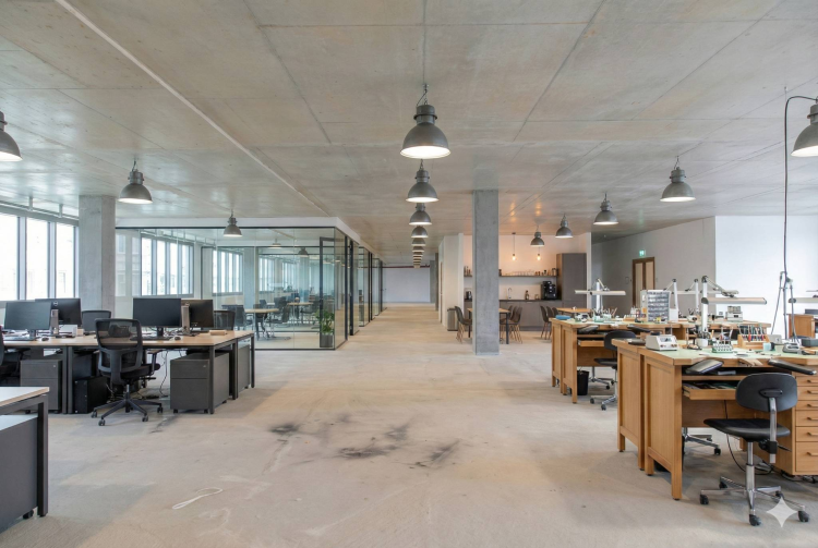 Magnifique surface de 1'430 m2 au 2ème étage d'un bâtiment moderne