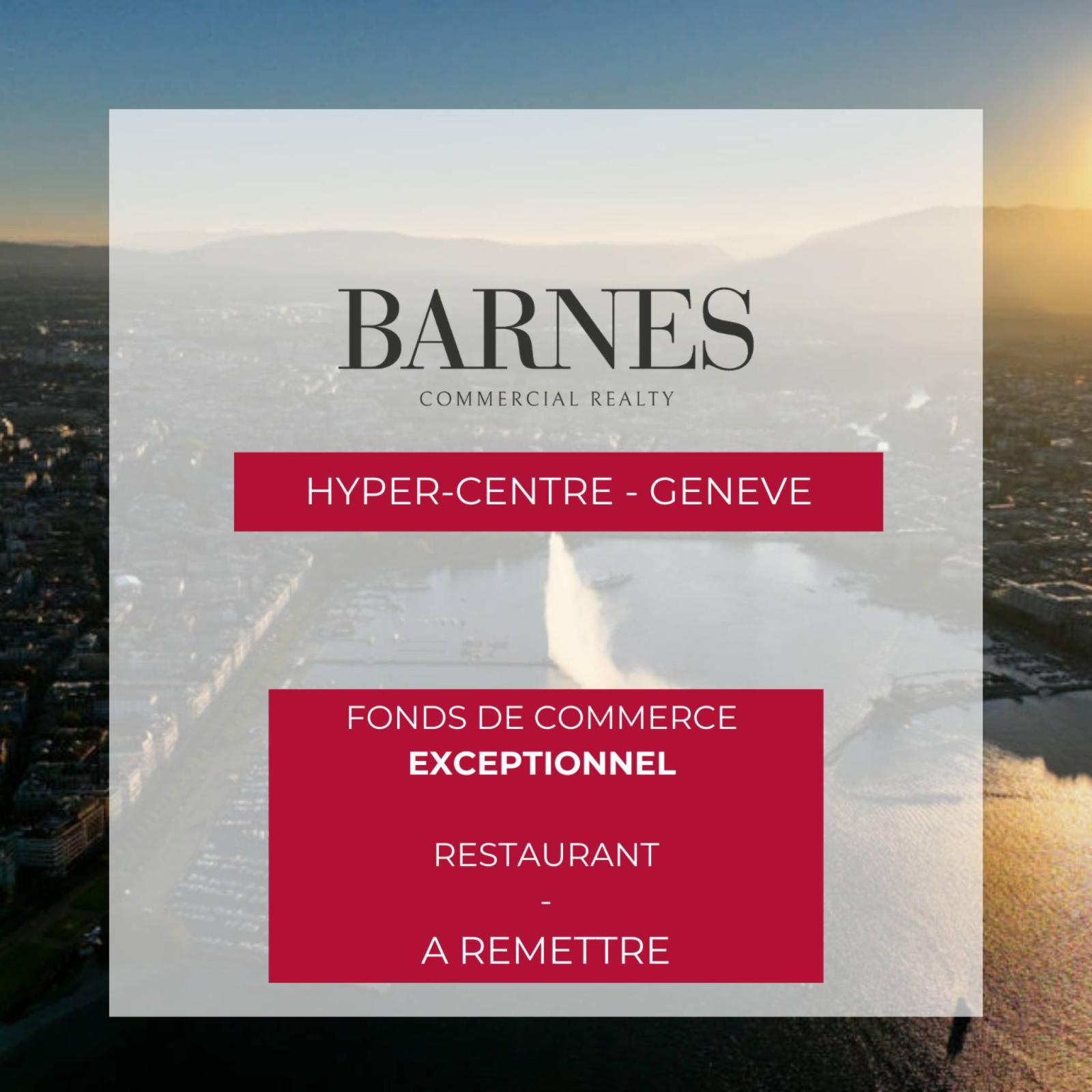 Restaurant unique à Genève