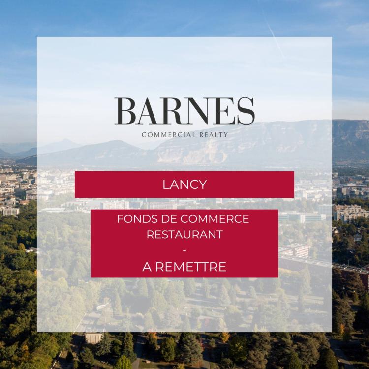 Fonds de commerce  restaurant - Lancy - à remettre