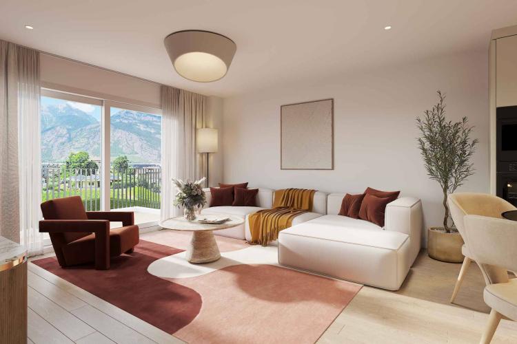 TSOLEY – Appartement de 2.5 pièces à Saxon