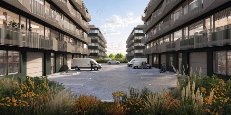 Surfaces artisanales neuves dès 400m2 - EVOLIS