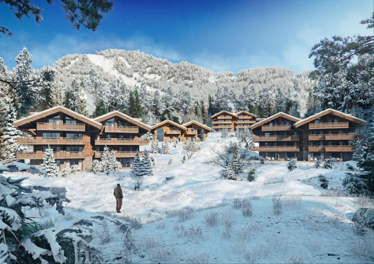 Lot 4 - Appartement de standing de 4.5 pièces au pied des pistes de ski