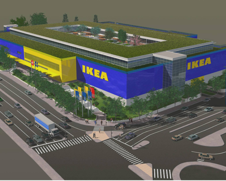 Vernier - 1393 m2  en attique - Immeuble IKEA