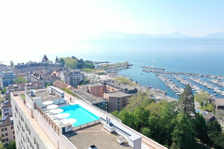Appartement de standing sur les quais d'Ouchy