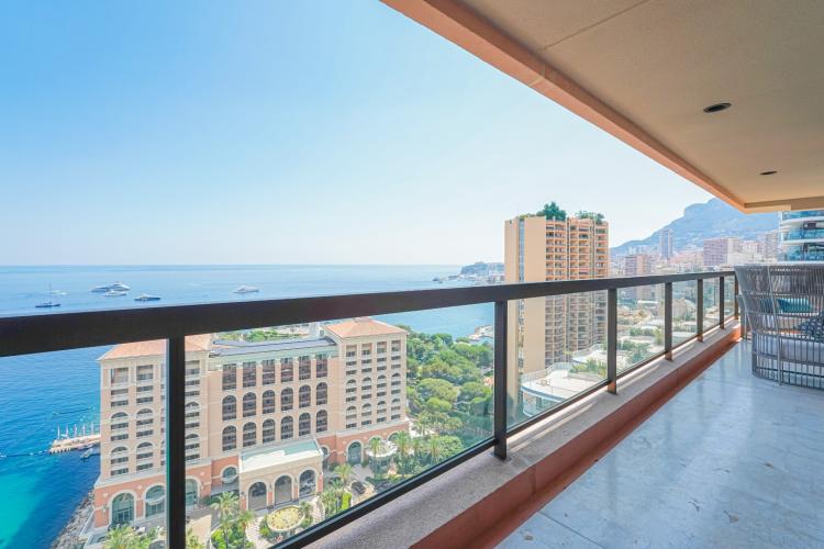 MONTE CARLO SUN - 3/4 PIÈCES RÉNOVÉ - VUE MER