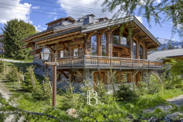 Mont d'Arbois - pied de pistes - Chalet avec piscine