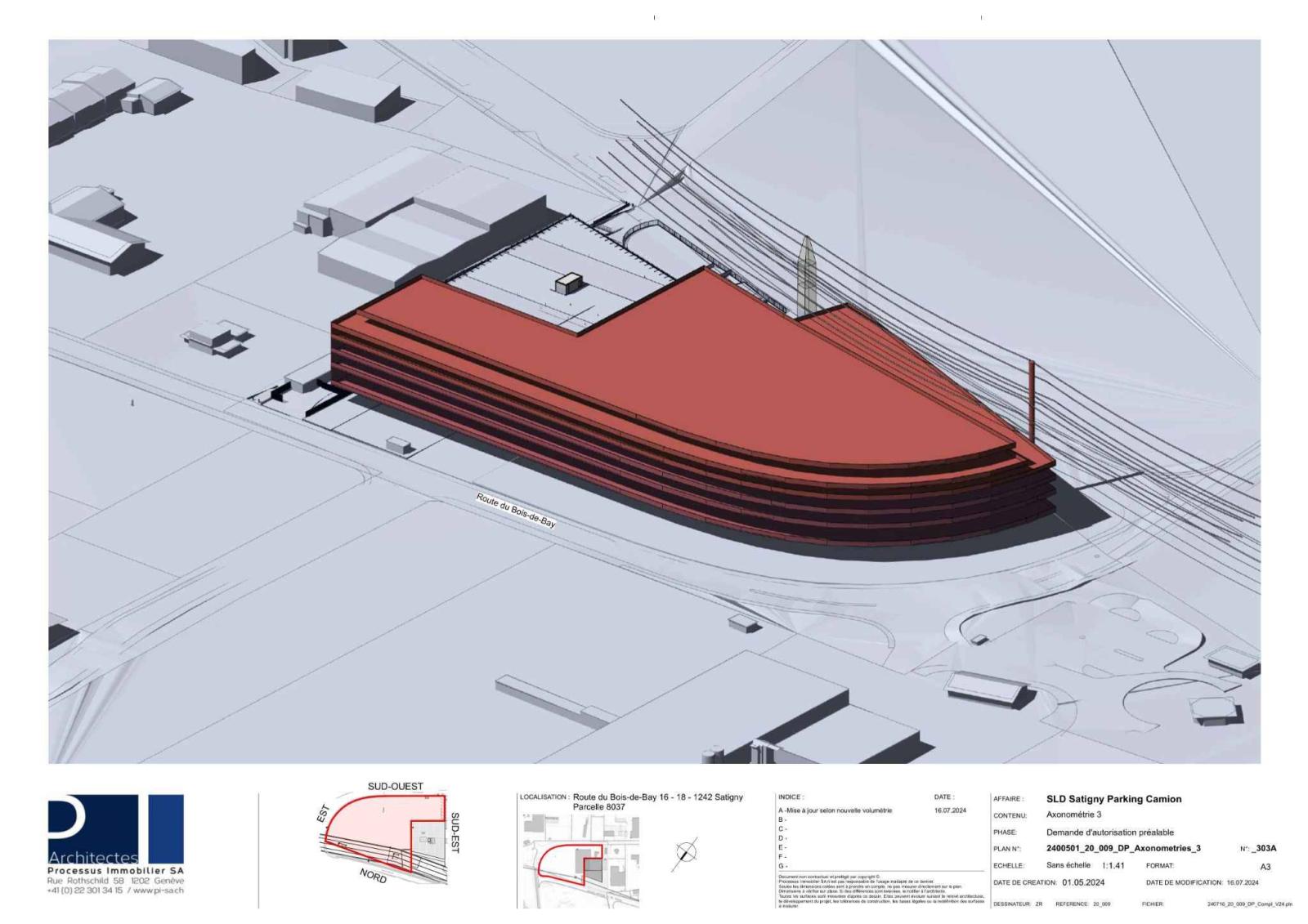 Parking de 80'000 m2, divisible dès 500 m2