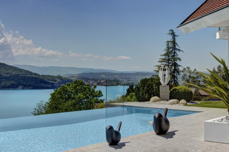 Veyrier-du-Lac - Villa d'exception vue lac panoramique