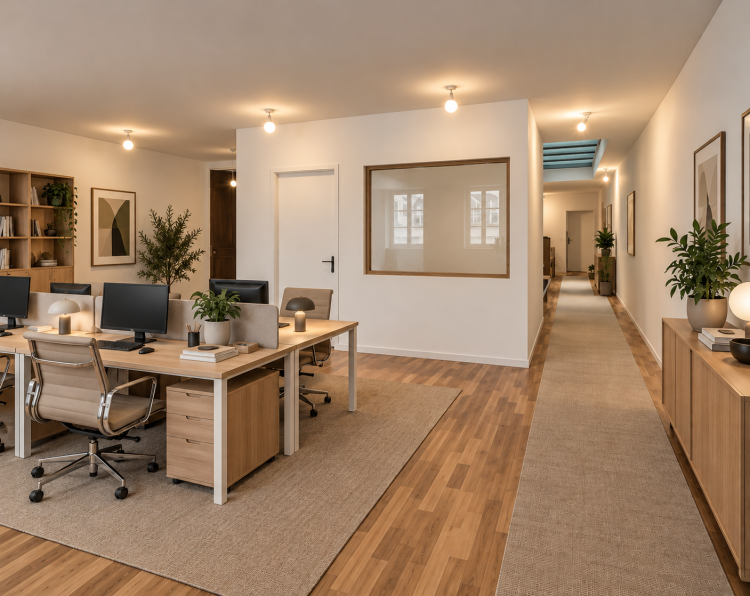 BUREAUX D’EXCEPTION DE 105M2 CENTRE-VILLE