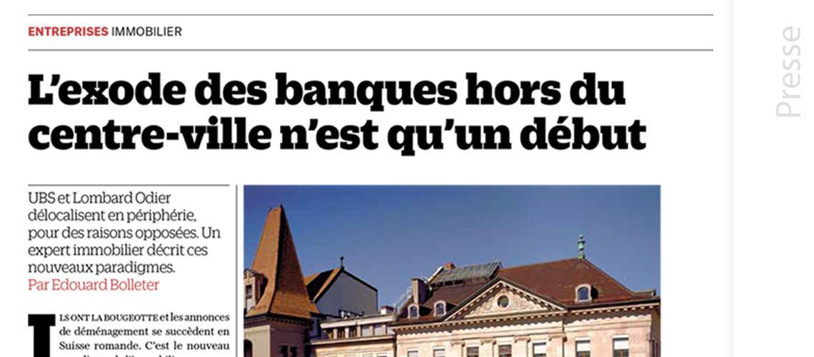 PME Magazine - l’exode des banques hors du centre villes n’est qu’un début