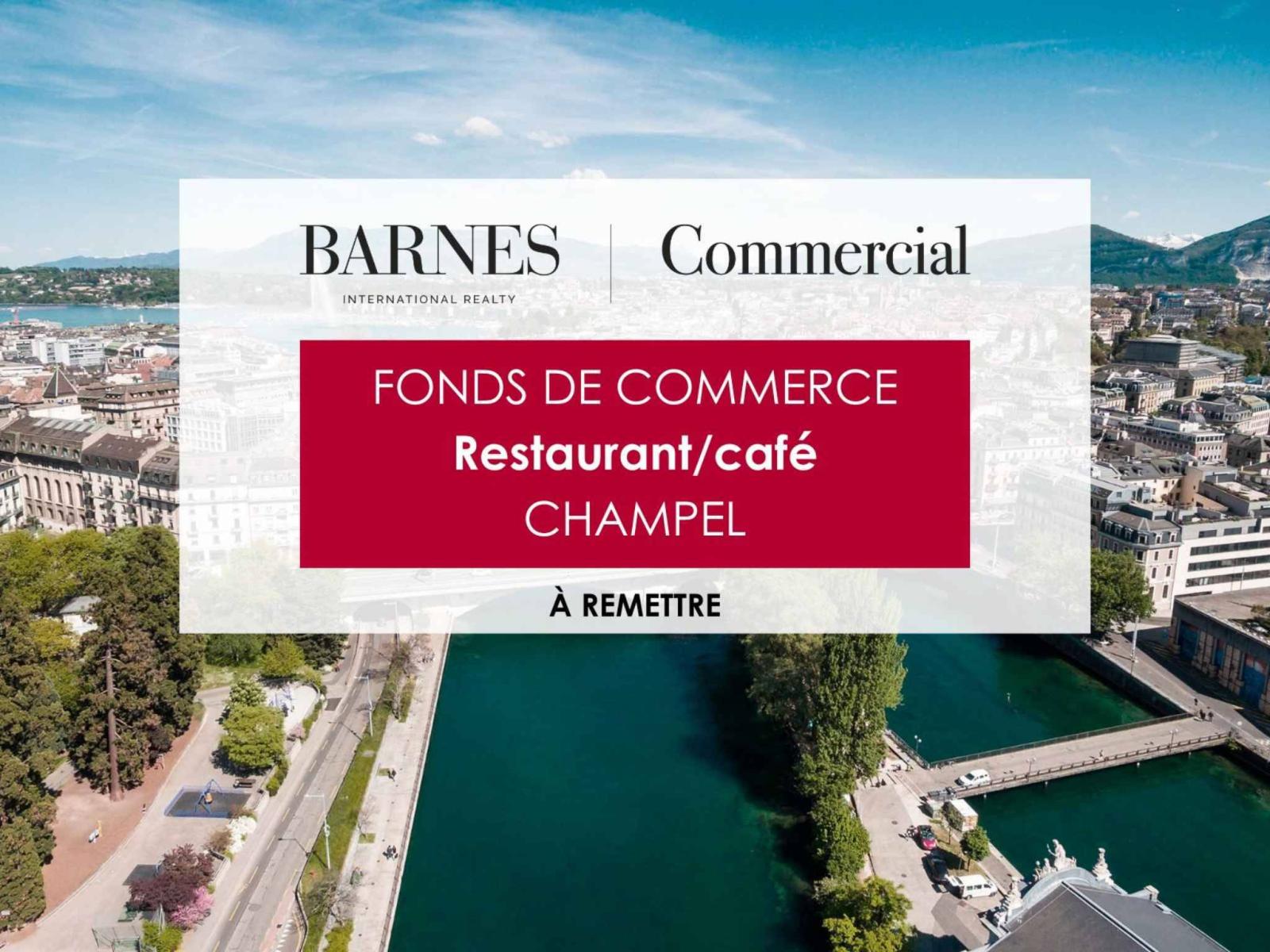 Fonds de commerce - Restaurant unique à Champel