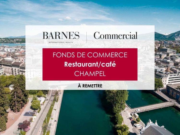 Fonds de commerce - Restaurant unique à Champel