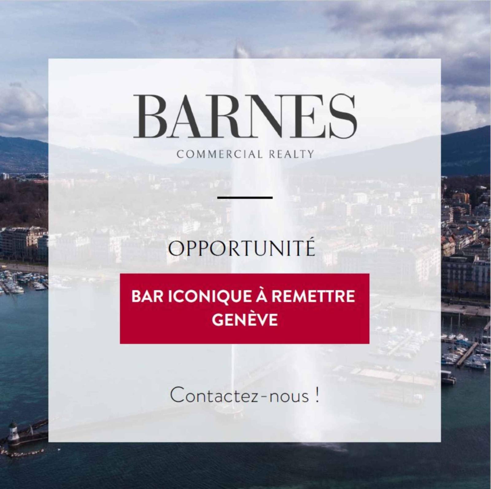 Fonds de commerce - bar/restaurant - Genève Centre 