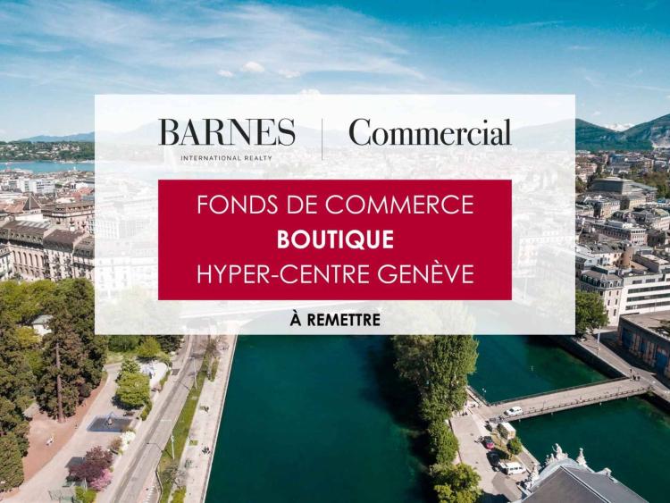 Superbe fonds de commerce - Boutique pour enfants - hyper-centre de Genève