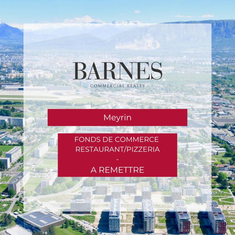 Fonds de commerce restaurant/pizzeria à remettre à Meyrin