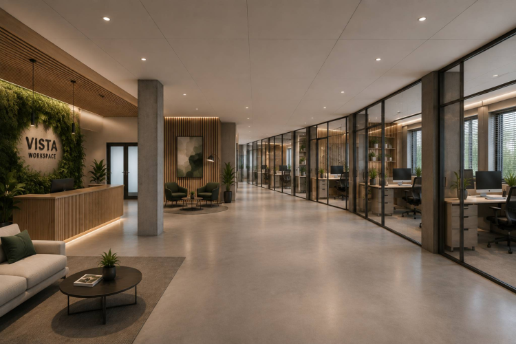 Magnifique surface de 600m2 au 2ème étage d'un bâtiment moderne